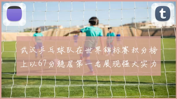武汉乒乓球队在世界锦标赛积分榜上以67分稳居第一名展现强大实力